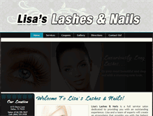 Tablet Screenshot of lisaslashes.net